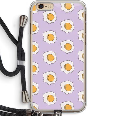 Bacon to my eggs #1: iPhone 6 PLUS / 6S PLUS Transparant Hoesje met koord