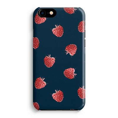Framboosjes: iPhone 8 Volledig Geprint Hoesje