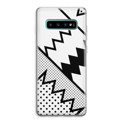 Pop Art #5: Samsung Galaxy S10 Plus Transparant Hoesje