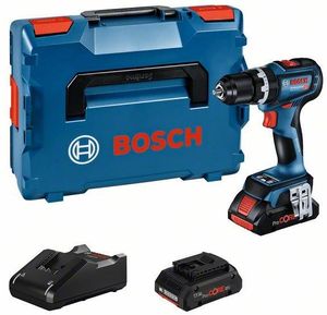 Bosch Blauw GSB 18V-90 C Accuklopboormachine | 2 x 4,0 ProCORE 18V accu + Snellader | In L-Boxx - 06019K6104