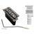 Wilkinson T-WVC-C tremolo brug voor ST-stijl gitaar chroom