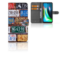 Motorola Moto G9 Play | E7 Plus Telefoonhoesje met foto Kentekenplaten - thumbnail
