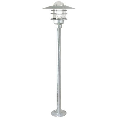 Staande buitenlamp tuinpadverlichting &apos;Agger&apos; Nordlux E27 fitting gegalvaniseerd 83 cm