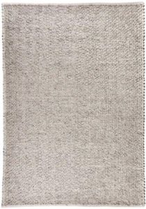Wollen Vloerkleed Grijs Japandi Eridio, 190x290