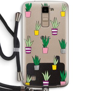 Sanseveria: LG K10 (2016) Transparant Hoesje met koord