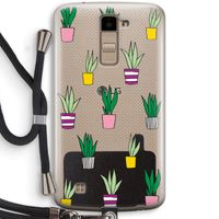 Sanseveria: LG K10 (2016) Transparant Hoesje met koord