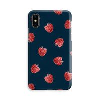 Framboosjes: iPhone Xs Volledig Geprint Hoesje