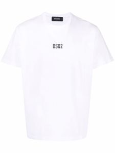 DSQUARED2 t-shirt à logo imprimé - Blanc