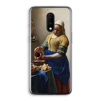The Milkmaid: OnePlus 7 Transparant Hoesje