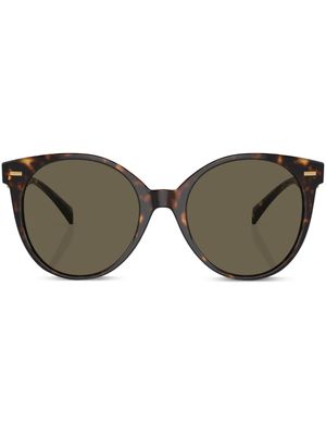 Versace Eyewear lunettes de soleil à monture ronde - Vert
