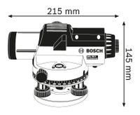 Bosch Professional GOL 26D + BT 160 + GR 500 Optisch nivelleerinstrument Incl. statief Reikwijdte (max.): 100 m Optische vergroting (max.): 26 x - thumbnail