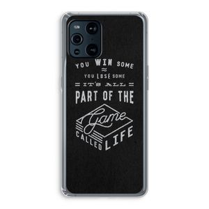 Life: Oppo Find X3 Pro Transparant Hoesje