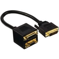 DVI-I naar DVI + VGA splitter
