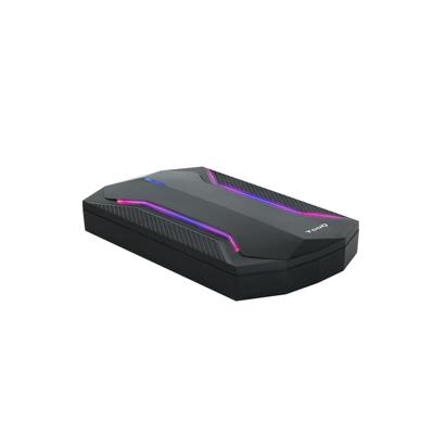 Harde schijf behuizingTooQ TQE-2599RGB Zwart 2,5"