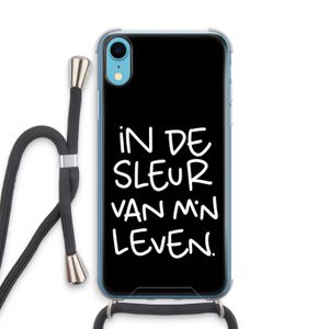 De Sleur: iPhone XR Transparant Hoesje met koord