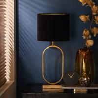 Light & Living Tafellamp 'Jamiri' 45cm, kleur Antiek Brons (excl. kap)