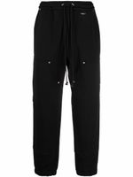 032c pantalon de jogging droit en coton biologique - Noir