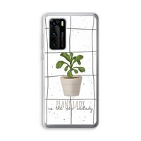 Kamerplant op vensterruit: Huawei P40 Transparant Hoesje