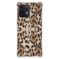 Motorola Edge 40 Pro Case Anti-shock Leopard