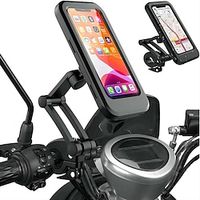 Telefoonhouder voor motorfiets Telefoonmontage fiets Vouwbaar Waterbestendig Verwijderbaar Telefoon houder voor Motorfietsen Fietsen Compatibel met: Mobiele telefoons van minder dan 6,8 inch Mobiele Lightinthebox