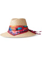 Maison Michel bob Kate à détail de foulard - Tons neutres