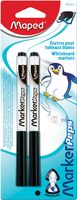 Maped whiteboardmarker Marker'Peps, blister van 2 stuks, zwart