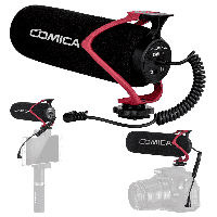 Comica CVM-V30 LITE richtmicrofoon voor camera en smartphone