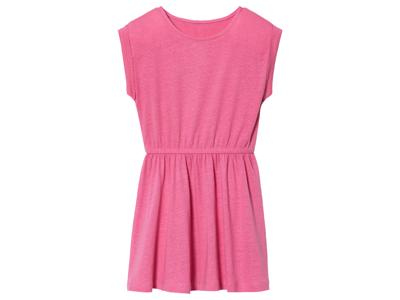 lupilu Meisjes jurk (122/128, Roze)