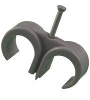 Mepac spijkerclip duo 16/19mm grijs