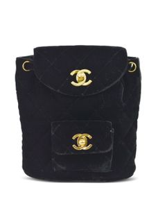 CHANEL Pre-Owned sac à dos Duma (1995) - Noir