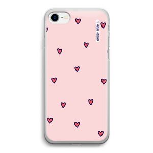 Hartjes: iPhone SE 2020 Transparant Hoesje