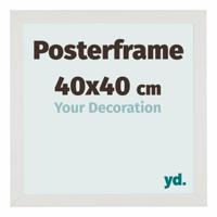 Posterlijst 40x40cm Wit Mat MDF Parma