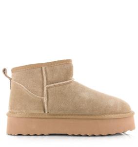 Shoecolate - Classic ultra faux fur boot Suede Dames
