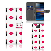 Sony Xperia 10 Telefoon Hoesje Lipstick Kiss