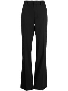 Nº21 pantalon plissé à taille haute - Noir