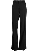 Nº21 pantalon plissé à taille haute - Noir