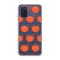 Krab: Samsung Galaxy A03s Transparant Hoesje