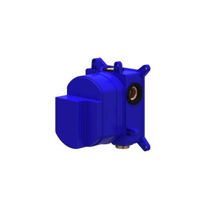 Inbouwbox IVY tbv Inbouwthermostaat 2-weg Stop-Omstel Donker Blauw IVY