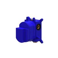 Inbouwbox IVY tbv Inbouwthermostaat 2-weg Stop-Omstel Donker Blauw IVY