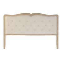 Hoofdbord DKD Home Decor Beige Hout Ek 180 x 10 x 120 cm