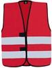 Korntex KX100K Kids´ Hi-Vis Functional Safety Vest Aarhus - Red - S (7-12 years)