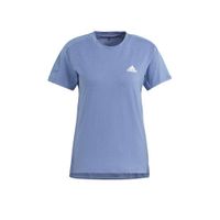 adidas Performance Designed2Move sport T-shirt blauw/wit - thumbnail