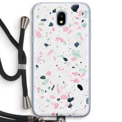 Terrazzo N°3: Samsung Galaxy J5 (2017) Transparant Hoesje met koord
