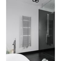 Instamat Badkamerradiator serie Inox Straight 149 x 60.5 cm incl. bevestigingsset gepolijst rvs look