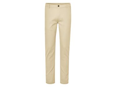 LIVERGY Heren chino - Slim fit (Beige, M)