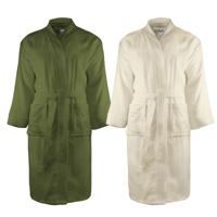 Luxe Badjas 100% Katoen Effen Olijfgroen 2XL 3XL The One Towelling - Dekbed-Discounter.nl