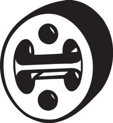 Aanslagrubber, demper 255145