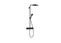 Hansgrohe Pulsify S Showerpipe 260 1jet met ShowerTablet Select 400, mat zwart
