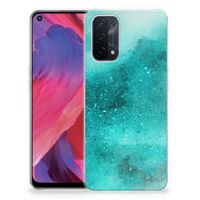 Hoesje maken OPPO A93 5G Painting Blue - thumbnail