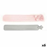Warmwaterkruik Roze Plastic 2 L (6 Stuks)
